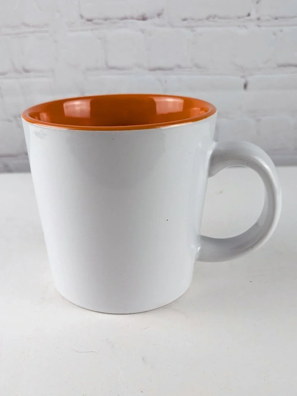 Dunkin Donuts Bakery Series White/Orange Coffee Mug